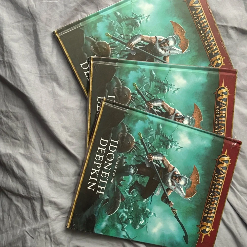 Age of Sigmar Idoneth Deepkin Battletome - Teal and Black - Picture 2 of 9